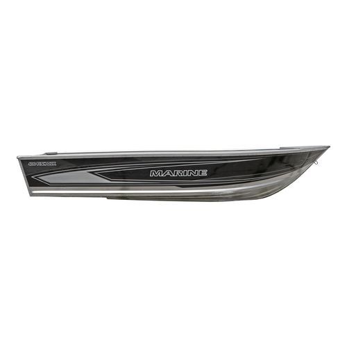 Bote com motor de popa - 400 FISH DLX - MARINE - open / de pesca / em alumínio