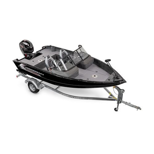 Bay boat com motor de popa - HUDSON® 170 DLX WS - Bateaux Princecraft - com console dupla / open / esportivo