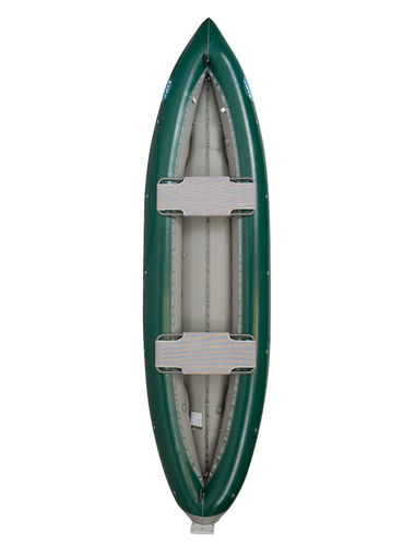 Canoa inflável - TRAVELER WITH TRANSOM - Aire - multiusos / de 2 lugares / em PVC