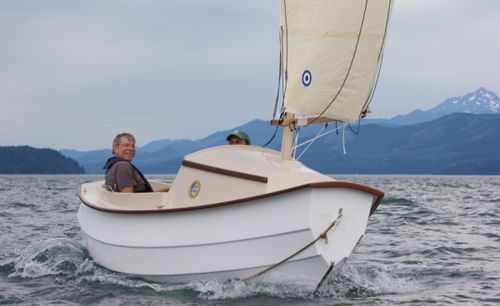 Barco de vela ligeira múltiplo - 12′ Scamp - Gig Harbor - clássico / de lazer / catboat