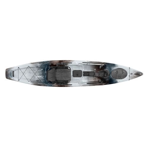 Caiaque aberto - RADAR 135 - Wilderness Systems - de pesca / para adulto / individual