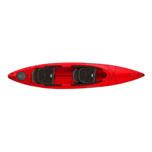 Caiaque de lazer - PAMLICO 135T - Wilderness Systems - para adulto / tandem