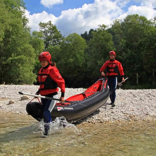Canoa inflável - OUTSIDE - Grabner GMBH, Austria - multiusos / de 2 lugares / vermelha