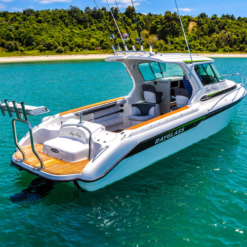 Lancha Cabin Cruiser com motor de popa - LEGEND 2800 - Rayglass Boats - com motor de centro / a diesel / bimotor
