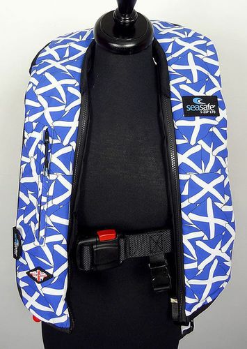 Colete salva-vidas inflável - I-Zip – Scottish Flag - Seasafe Systems Ltd - 170 N / ISO 12402-3 / ISO 12401