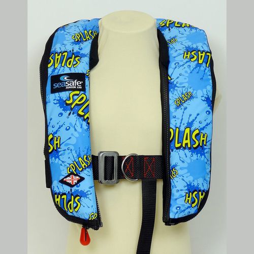 Colete salva-vidas inflável - Splash - Seasafe Systems Ltd - 150 N / ISO 12402-3 / ISO 12401