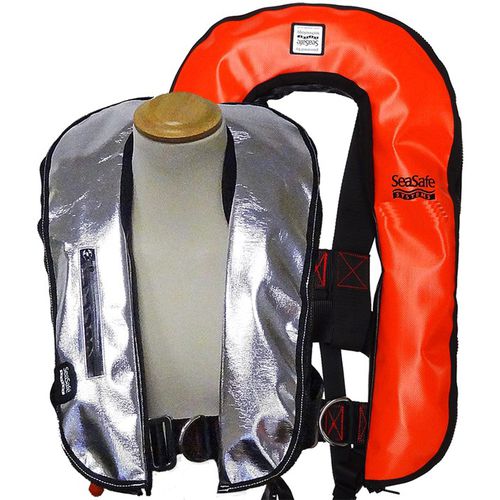 Colete salva-vidas autoinflável - Pro-Zip - Seasafe Systems Ltd - 170 N / ISO 12402-2 / ISO 12402-6