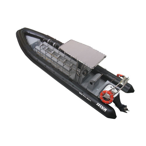 Barco profissional barco de trabalho - 900 PRO - Selva Marine - Ribs - barco de passeio / com motor de popa / com casco rígido