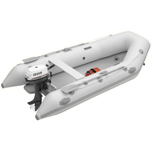 Barco inflável com motor de popa - T 400 DV - Selva Marine - Ribs - semirrígido / open / máx. 6 pessoas
