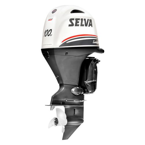 Motor de popa - SWORDFISH 100XS E.F.I. - Selva Outboard Motors - a gasolina / para barco profissional / refrigerado a água