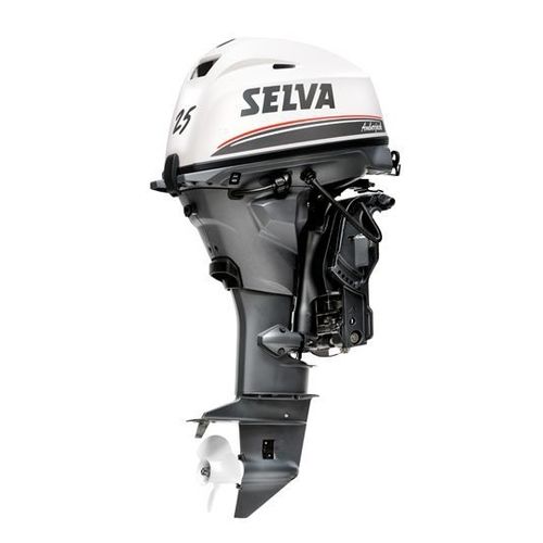 Motor out-board - AMBERJACK 25 E.F.I. - Selva Outboard Motors - a gasolina / para embarcação de recreio / refrigerado a água