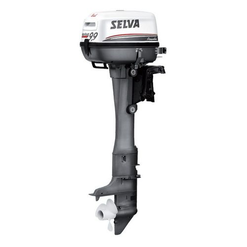 Motor com eixo longo - PIRANHA SAIL 9,9 - Selva Outboard Motors - a gasolina / para embarcação de recreio / para barco profissional