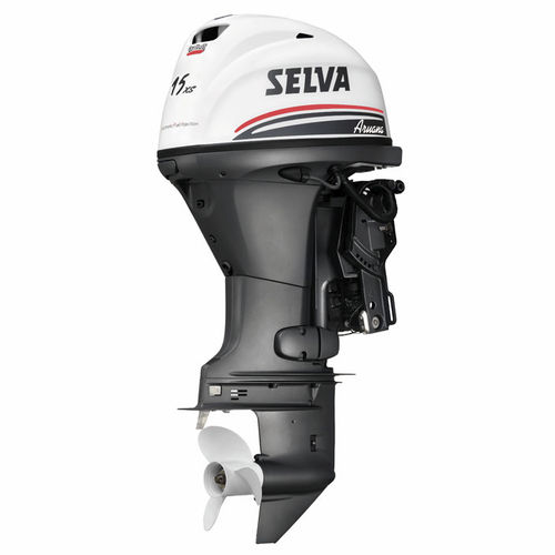 Motor de popa - ARUANA 15XS E.F.I - Selva Outboard Motors - a gasolina / para embarcação de recreio / refrigerado a água