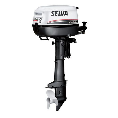 Motor de popa - BLACK BASS 8 - Selva Outboard Motors - a gasolina / para embarcação de recreio / com ignição manual