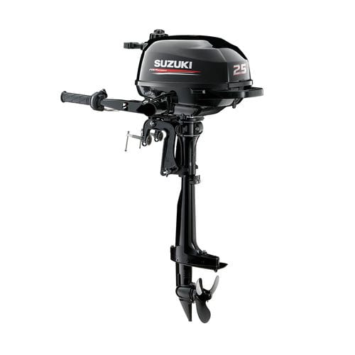 Motor de popa - DF2.5 series - Suzuki Marine Europe - a gasolina / para embarcação de recreio / com ignição manual