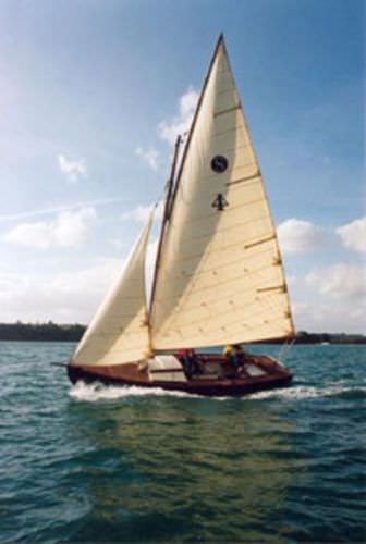 Veleiro clássico - STIR VEN - Grand Largue - Day Sailer / com gurupés / vela houari