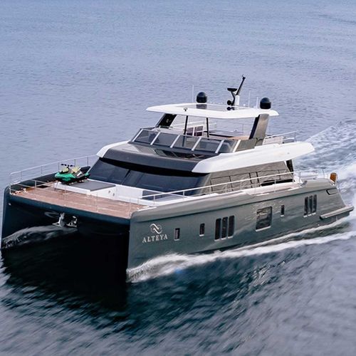 Iate a motor catamarã - 70 Sunreef Power - Sunreef Yachts - de cruzeiro / com flybridge / 5 cabines