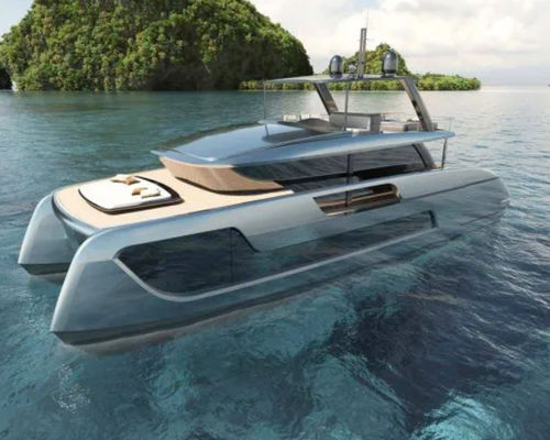 Iate a motor catamarã - Ultima 66 - Sunreef Yachts - de cruzeiro / clássico / com flybridge