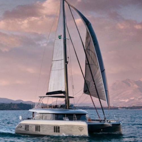Iate à vela catamarã - 50 LUCY - Sunreef Yachts - de cruzeiro / 3 cabines / com gurupés
