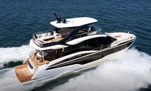 Iate a motor de cruzeiro - 620 FLY - Galeon - com flybridge / 3 cabines / 4 cabines