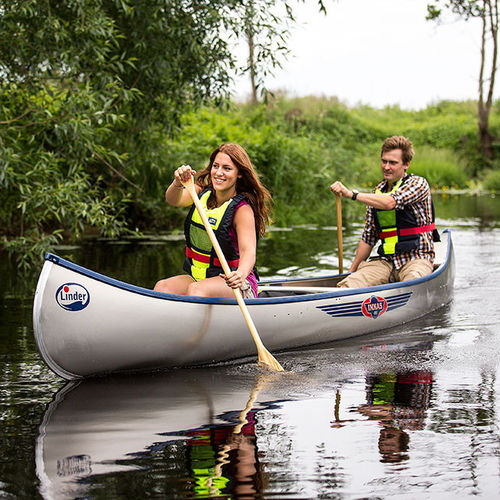 Canoa canadense - Inkas 495 - Linder - de 2 lugares / para adulto / cinza