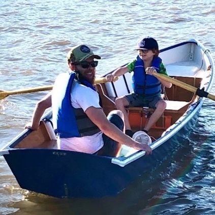 Bote a remo de pesca - Linach 15  - Devlin - em compensado