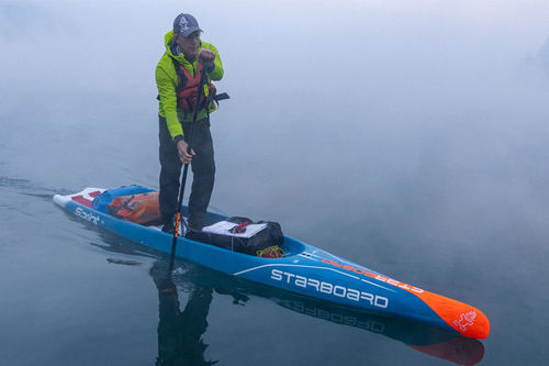 Prancha de SUP de turismo - SPRINT EXPEDITION - Starboard - de Race / para adulto / multicolor