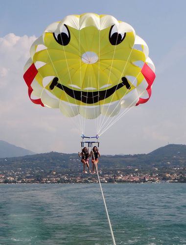 Parasail sob medida - CYCLONE X 37 "High wind" - WATERBIRD PARAKITES - para ventos fortes / de 1-3 lugares