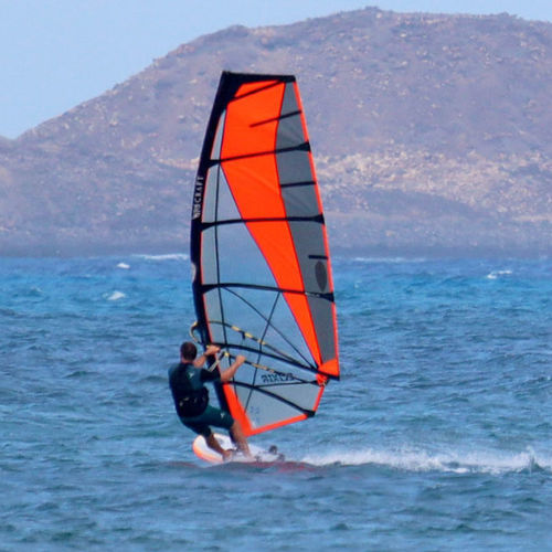Vela para prancha de Freeride - ELIXIR  - Witchcraft - de Freerace / 3 talas / multicores