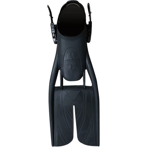Nadadeira de mergulho - TWIN JET II - Scubapro - de borracha / ajustável / preta