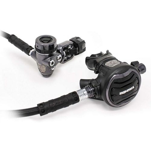 Regulador de mergulho kit primeiro e segundo estágio - TUNGSTEN  - Apeks - DIN / estribo