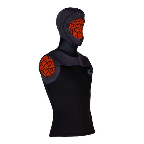 Camiseta de neoprene sem mangas - SU00601102XL - Apeks - com capuz / body