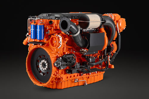 Motor auxiliar - Scania - a diesel / para barco profissional / de injeção direta