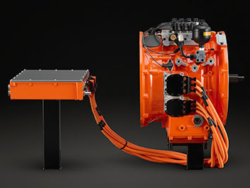 Motor de centro - Scania - elétrico / para embarcação de recreio / refrigerado a óleo