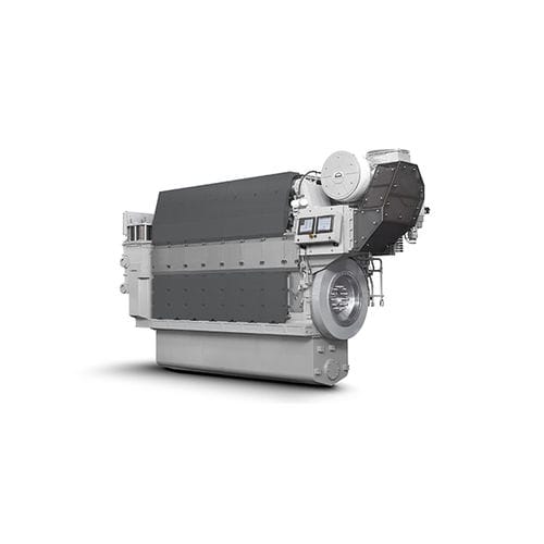 Motor de centro - L27/38 - MAN Energy Solutions - Marine - de propulsão / a diesel / para barco profissional