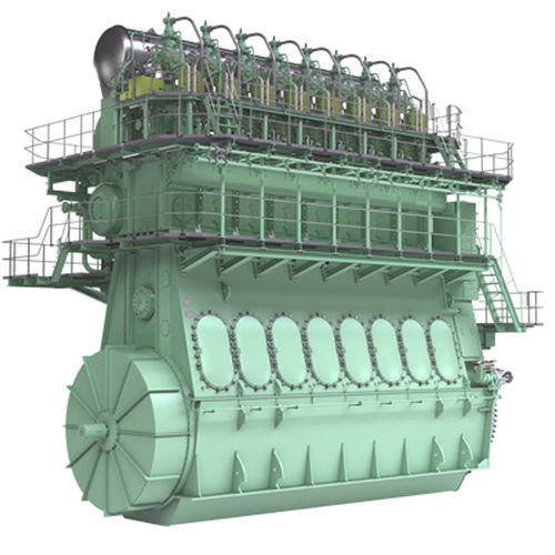 Motor de centro - ME-GIE - MAN Energy Solutions - Marine - de propulsão / a gás / para navio