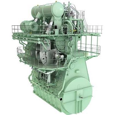 Motor de centro - ME-GA - MAN Energy Solutions - Marine - de propulsão / a gás / para navio