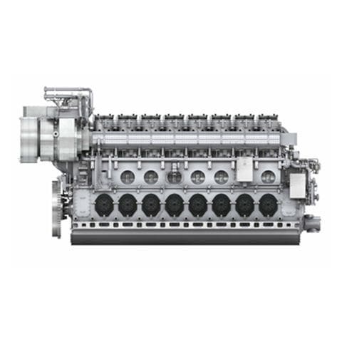 Motor de centro - L+V48/60CR (DE) - MAN Energy Solutions - Marine - de propulsão / a diesel / elétrico