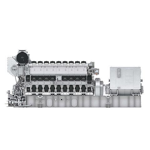 Motor de centro - L+V32/44CR (DE) - MAN Energy Solutions - Marine - de propulsão / a diesel / elétrico