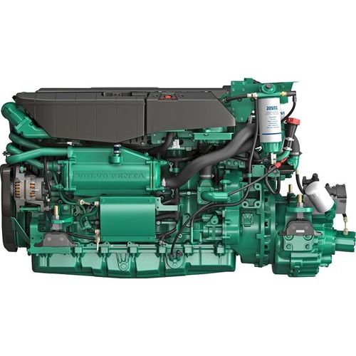 Motor de centro - D11 series - Volvo Penta - a diesel / para embarcação de recreio / turbo