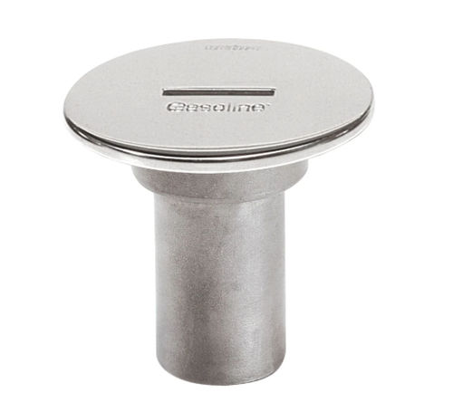 Bocal de abastecimento com chave - CAPG38S - VETUS - para tanque de combustível / em aço inoxidável