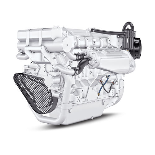 Motor de propulsão - 6135SFM85 - John Deere Power Systems - de centro / a diesel / para embarcação de recreio
