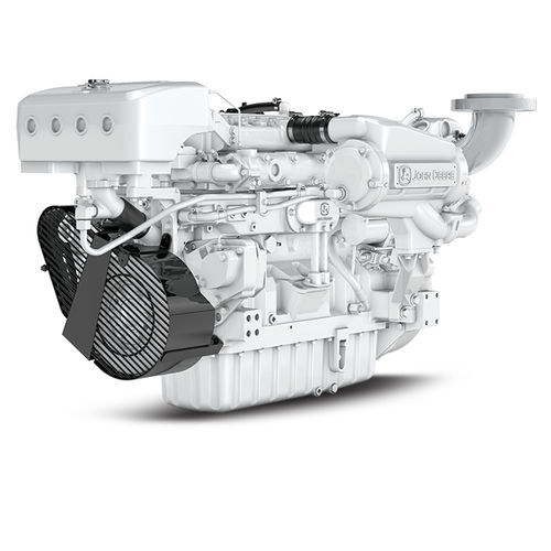 Motor de centro - 6090AFM85 - John Deere Power Systems - a diesel / para embarcação de recreio / para barco profissional