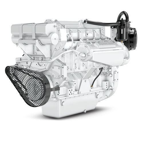 Motor de centro - 6135AFM85 - John Deere Power Systems - a diesel / para embarcação de recreio / para barco profissional