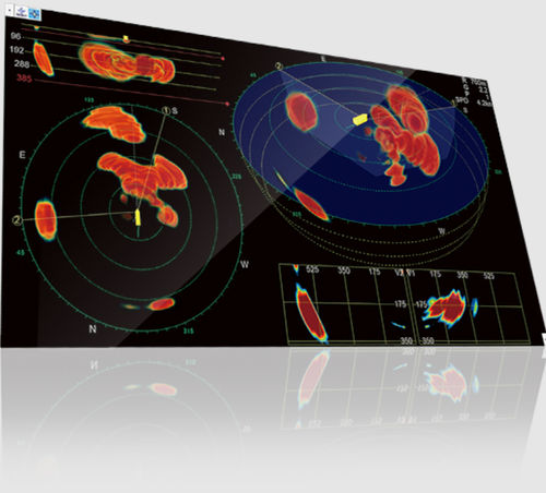 Sonar para barco - F3D-S - Furuno - 3D