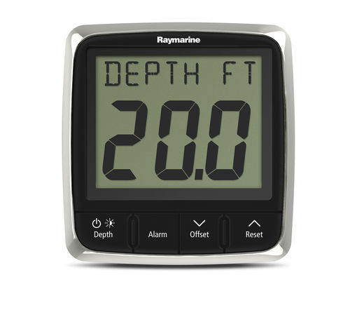 Display para barco - i50 - Raymarine - de profundidade / digital