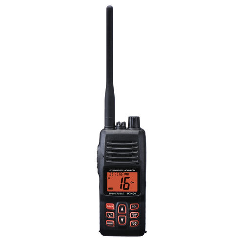 Rádio náutico - HX400  - Standard horizon - portátil / VHF / submersível
