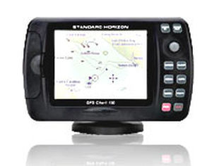 Instrumento multifuncional leitor de cartões - CP150  - Standard horizon - GPS / náutico / fixo