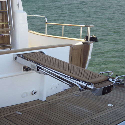 Passarela para barco - PI 457 BIG SMART - Besenzoni SpA - para iate / telescópica / multifuncional