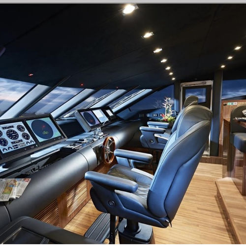 Assento de piloto - P 442 SEAGULL AUTOMATIC - Besenzoni SpA - para barco / para navio / para iate